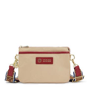 Kipling Riri Fashion Crossbody Bags Natural Beige Combo | AU 1218WN